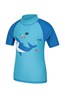 024862 RASH VEST PRINTED SS KIDS