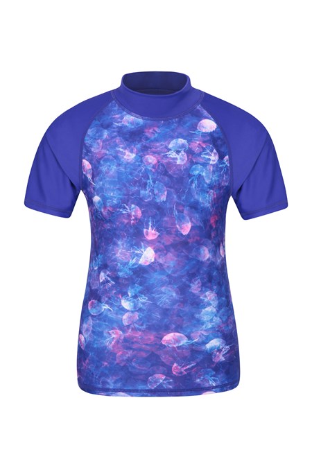 024862 RASH VEST PRINTED SS KIDS
