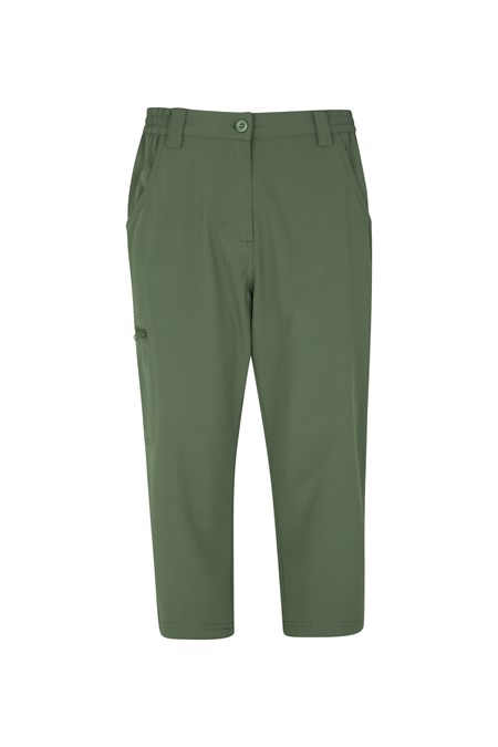 024930 TRAVELLING STRETCH ANTI MOSQUITO WOMENS CAPRI