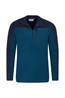 024938 ARGYLE HALF ZIP FLEECE