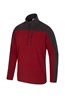 024938 ARGYLE HALF ZIP FLEECE