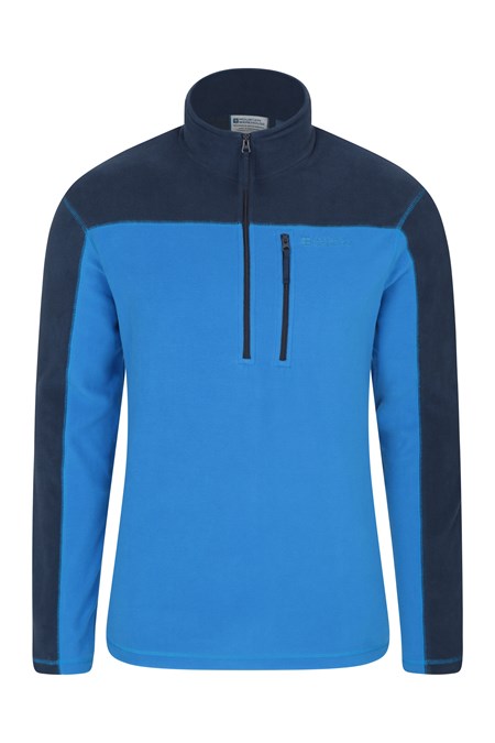024938 ARGYLE HALF ZIP FLEECE