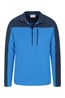 024938 ARGYLE HALF ZIP FLEECE