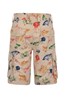 025004 PRINTED CARGO KIDS SHORT