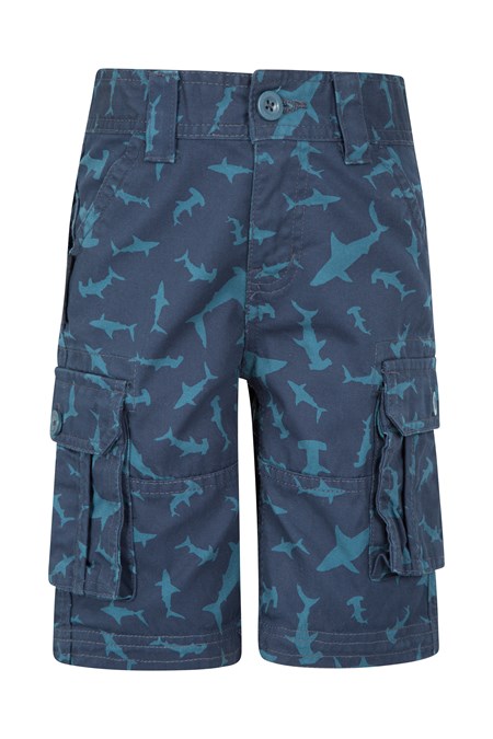 025004 PRINTED CARGO KIDS SHORT