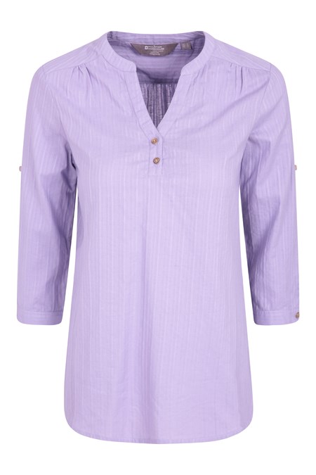 025006 PETRA WOMENS RELAXED FIT 3/4 SLEEVE SHIRT