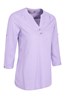 025006 PETRA WOMENS RELAXED FIT 3/4 SLEEVE SHIRT