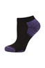 025029 ISOCOOL WOMENS PADDED TRAINER SOCK 2PK