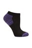 025029 ISOCOOL WOMENS PADDED TRAINER SOCK 2PK