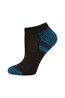 025029 ISOCOOL WOMENS PADDED TRAINER SOCK 2PK