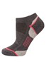 025029 ISOCOOL WOMENS PADDED TRAINER SOCK 2PK