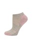 025029 ISOCOOL WOMENS PADDED TRAINER SOCK 2PK