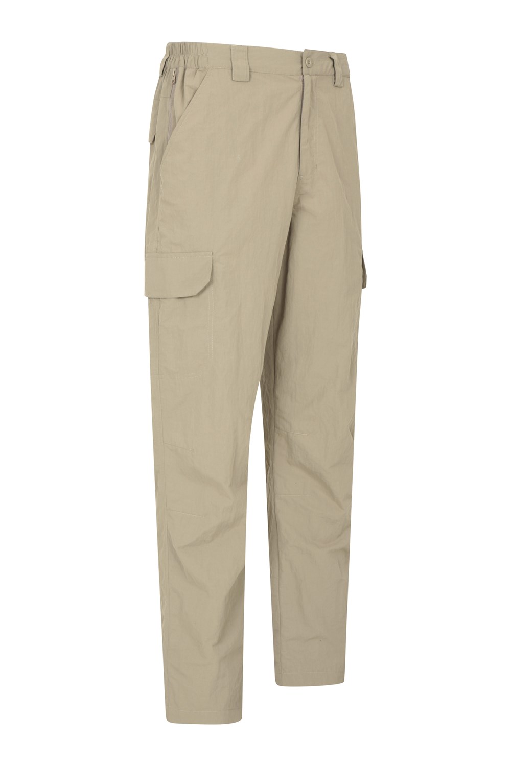 Mountain Warehouse Mens Lightweight Trek Trousers with Multiple Pockets