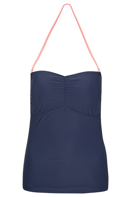 025100 DANDELION II WOMENS BANDEAU TANKINI WITH TUMMY CONTROL