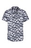 025168 TROPICAL PRINTED SS SHIRT