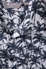 025168 TROPICAL PRINTED SS SHIRT