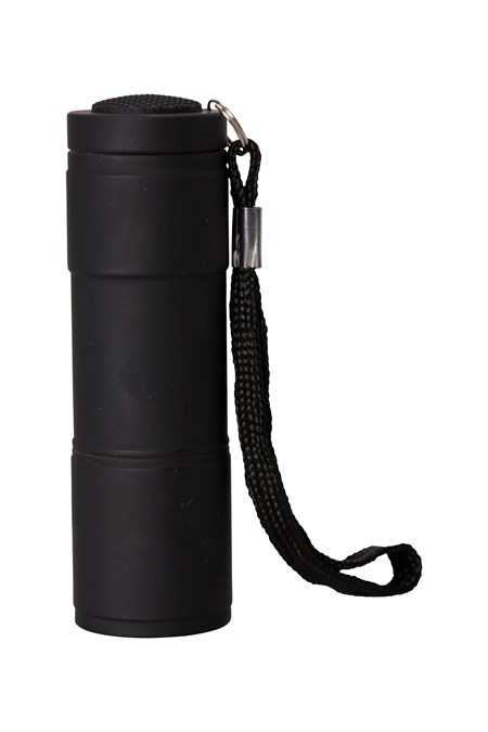 025337 RUBBER 9LED TORCH