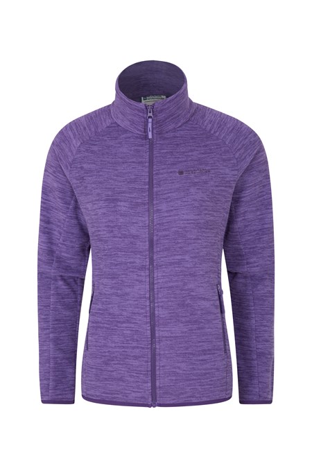 025442 SNOWDON MELANGE WOMENS FULL ZIP