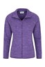 025442 SNOWDON MELANGE WOMENS FULL ZIP