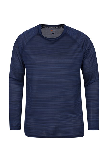 025450 ENDURANCE STRIPE LS TEE