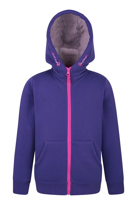 025503 ALPINE FUR LINED FULL ZIP HOODY