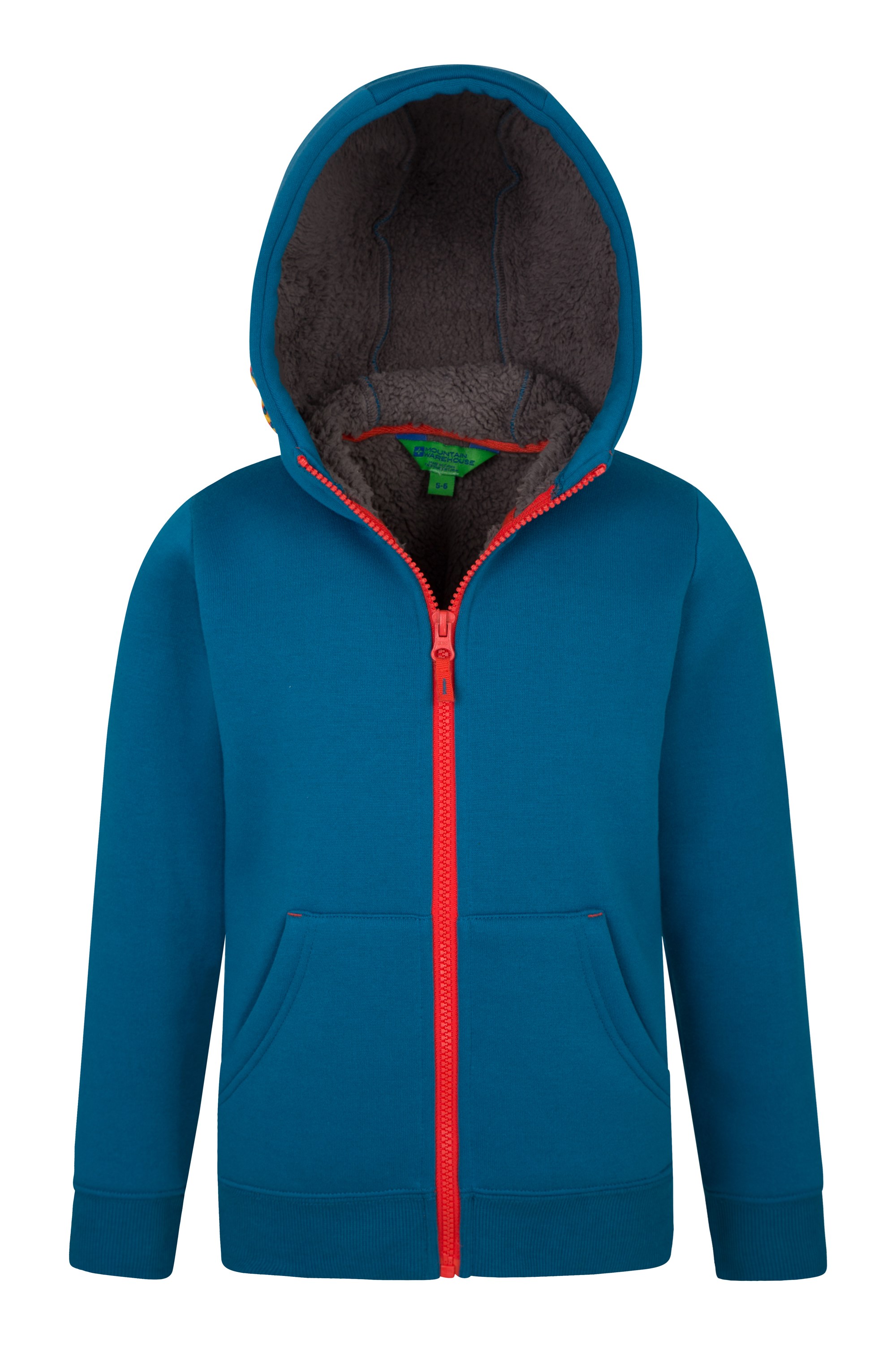 mountain warehouse hooded fleece