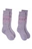 025606 SNOW FLAKE WINTER BOOT SOCK 2PK