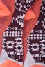 025607 POLAR PATTERNED WOMENS TECHNICAL SKI SOCK