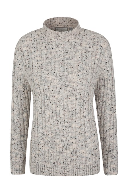 025634 ASPEN WOMENS CABLE KNIT TOP