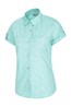 026049 COCONUT WOMENS PRINTED SS SHIRT