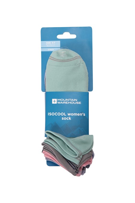026058 ISOCOOL WOMENS SOCK 5-PACK