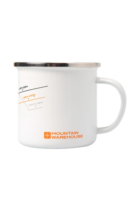 026134 ENAMEL MUG - 3 PEAKS