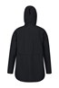 026160 RAIN DROPS WATERPROOF LONG WOMENS JACKET