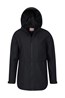 026160 RAIN DROPS WATERPROOF LONG WOMENS JACKET