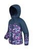 028098 NIGHT LIGHT PRINTED SKI JACKET