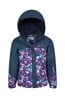 028098 NIGHT LIGHT PRINTED SKI JACKET