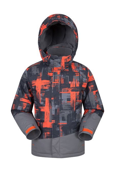 028099 DOWNHILL KIDS PRINTED SKI JACKET