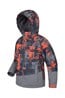 028099 DOWNHILL KIDS PRINTED SKI JACKET
