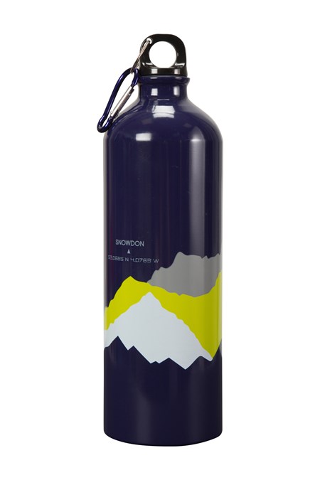 028110 MTLC BOTTLE W KB - PRINTED 3 PEAKS 1L