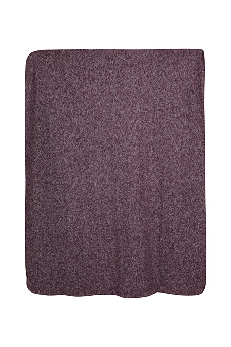 028119 DOUBLE FLEECE BLANKET MELANGE