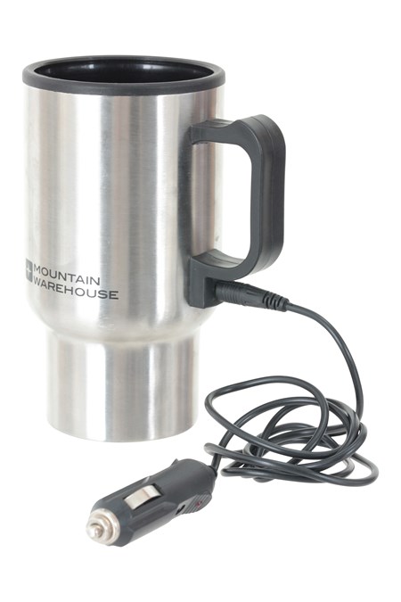 028129 MTLC TRAVEL MUG WITH CAR ADAPTOR 400ML