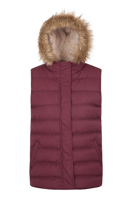 028175 FIR WOMENS PADDED GILET