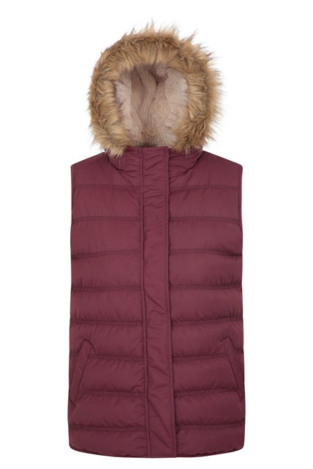 028175 FIR WOMENS PADDED GILET