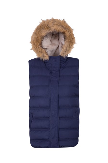 028175 FIR WOMENS PADDED GILET