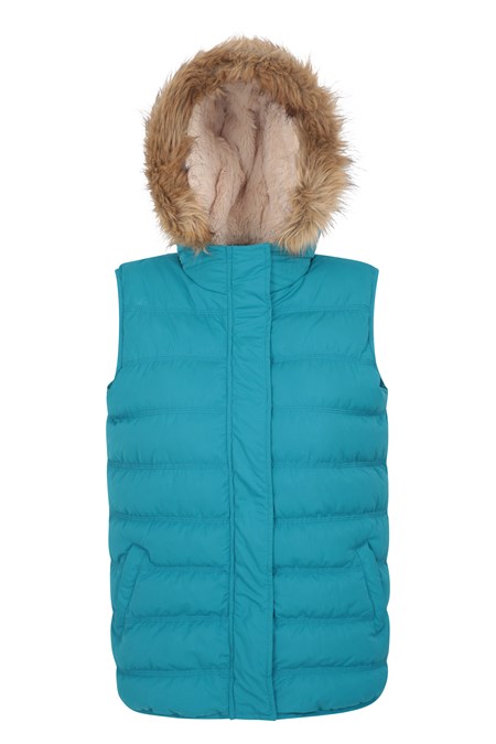 028175 FIR WOMENS PADDED GILET