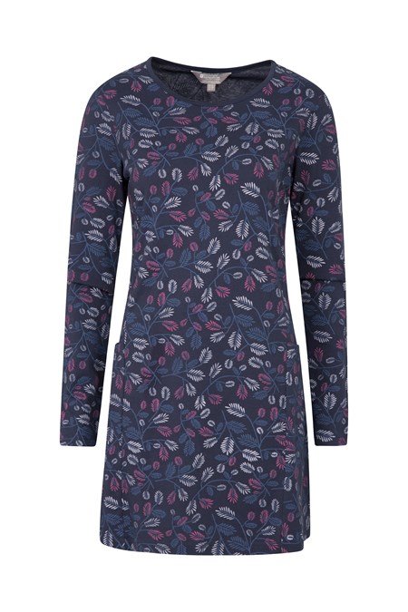 028197 PRIMROSE PRINTED WOMENS LS DRESS