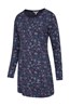 028197 PRIMROSE PRINTED WOMENS LS DRESS