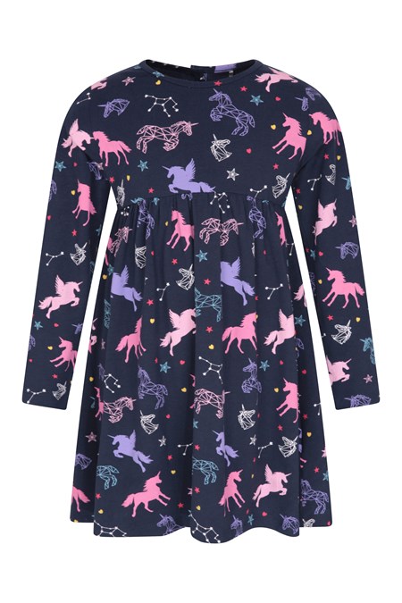 028540 WINTER KIDS JERSEY DRESS