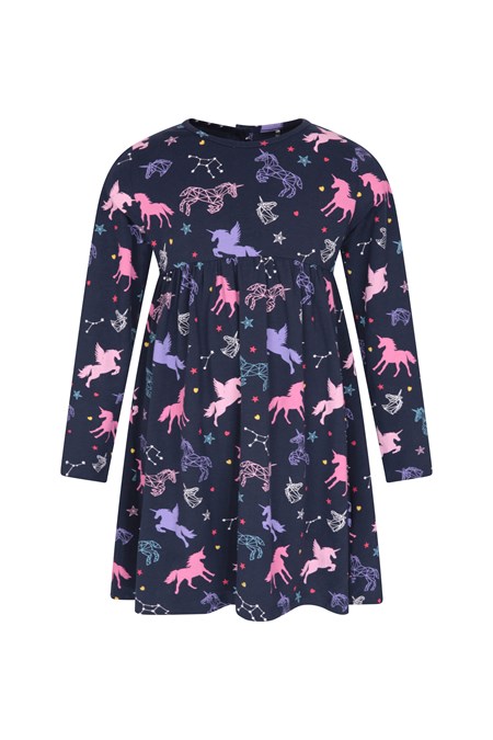 028540 WINTER KIDS JERSEY DRESS