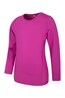 028699 LS SIDE MESH PANEL GIRLS TEE